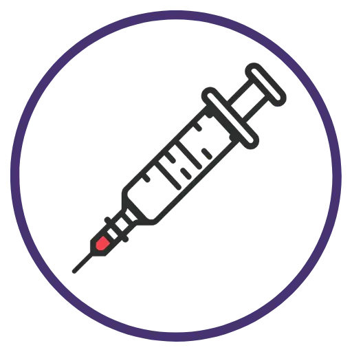 آیکون تزریق مفصل فاست (Facet Injection)